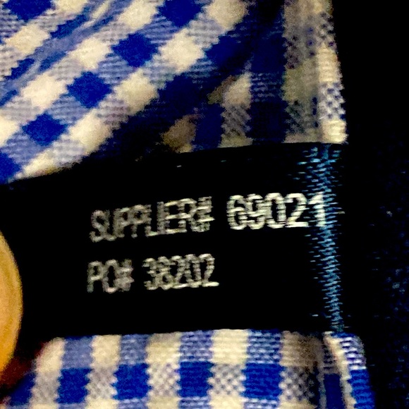 Ralph Lauren Sport Gingham Cotton Poplin Shirt 100% Cotton Long Sleeve Size 4 - Picture 10 of 11